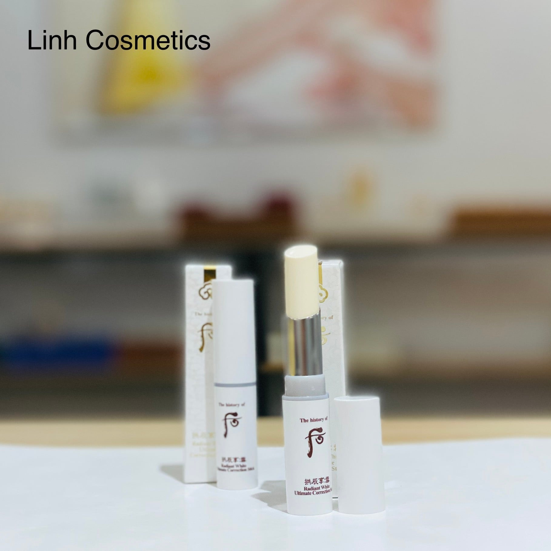 Thỏi làm mờ nám Whoo Radiant White Ultimate Correction Stick