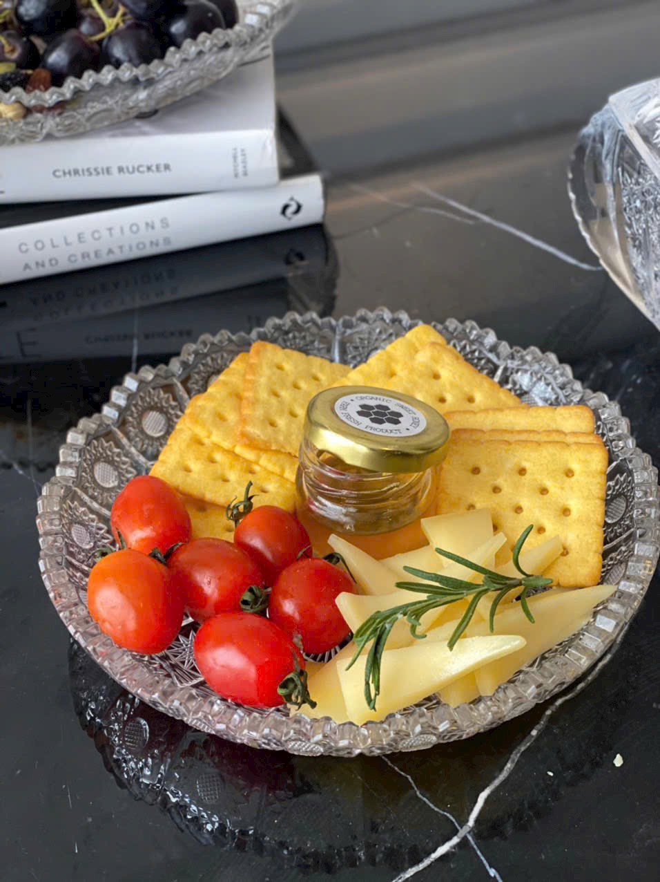 Đĩa Tròn Pha Lê Caesar Crystal Bohemia M57 30.5cm