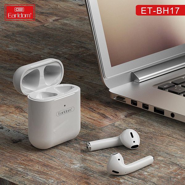 Tai nghe Iphone bluetooth kiểu dáng Airpods BH17, tay nge không dây hai bên chống ồn TWS cao cấp - bảo hành 1 năm