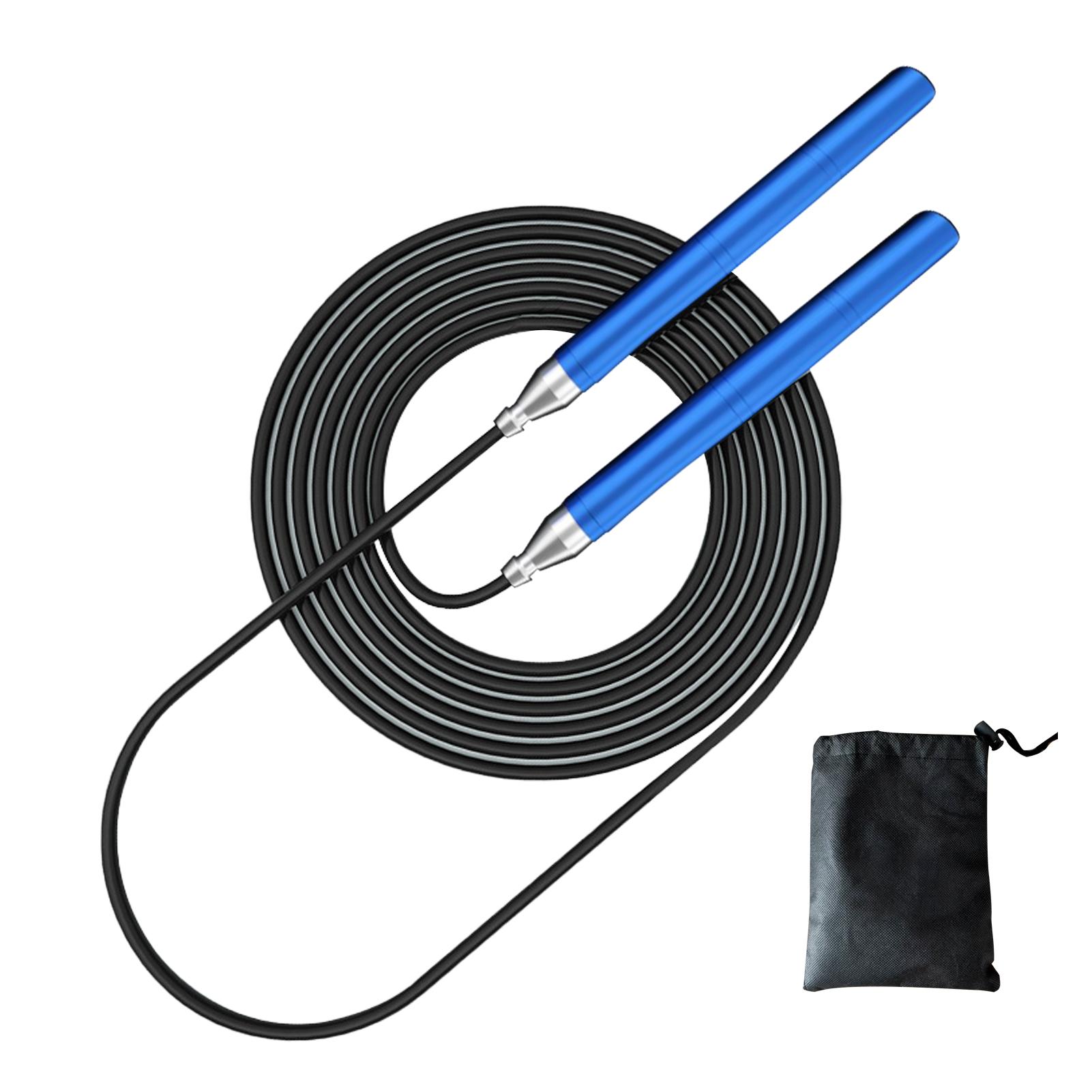 Nhựa PVC Không Trượt Dây Nhảy Thể Thao Tốc Độ Nhanh Chóng Tập Gym Trẻ Em Trẻ Em Có Thể Điều Chỉnh Chiều Dài Sinh Viên Giảm Cân Sân Chơi