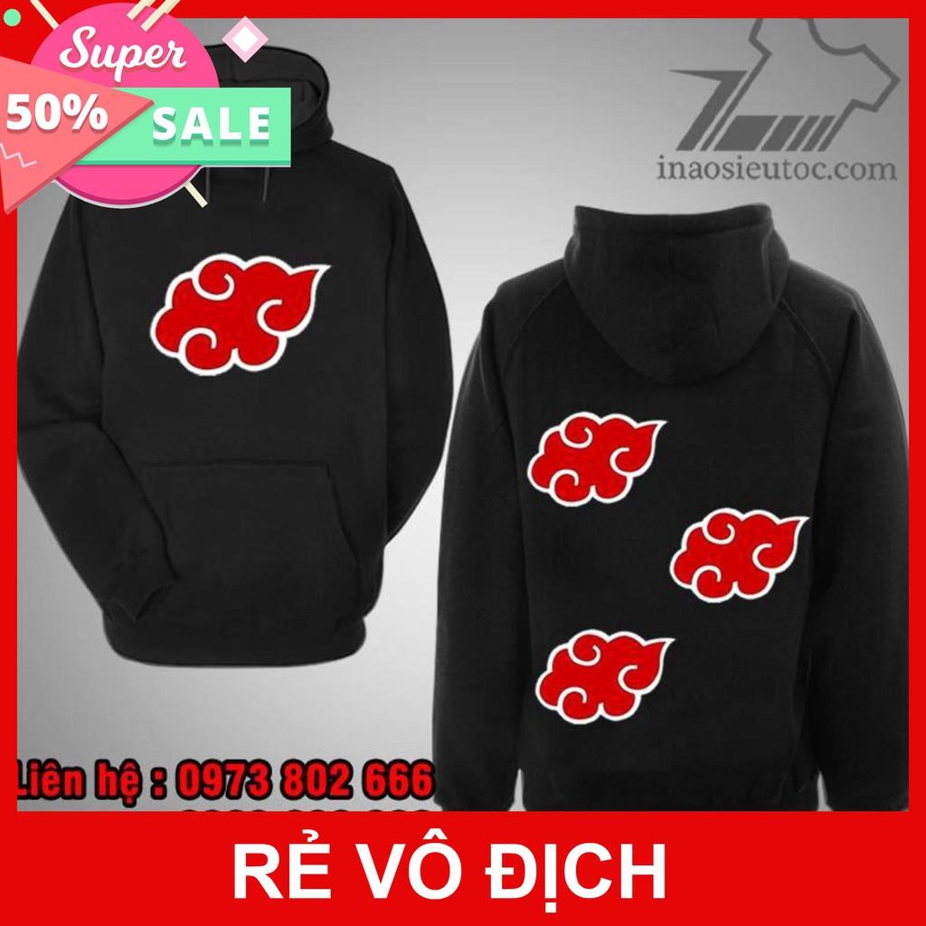 ÁO khoác áo hoodie Naruto Akatsuki cực HOT