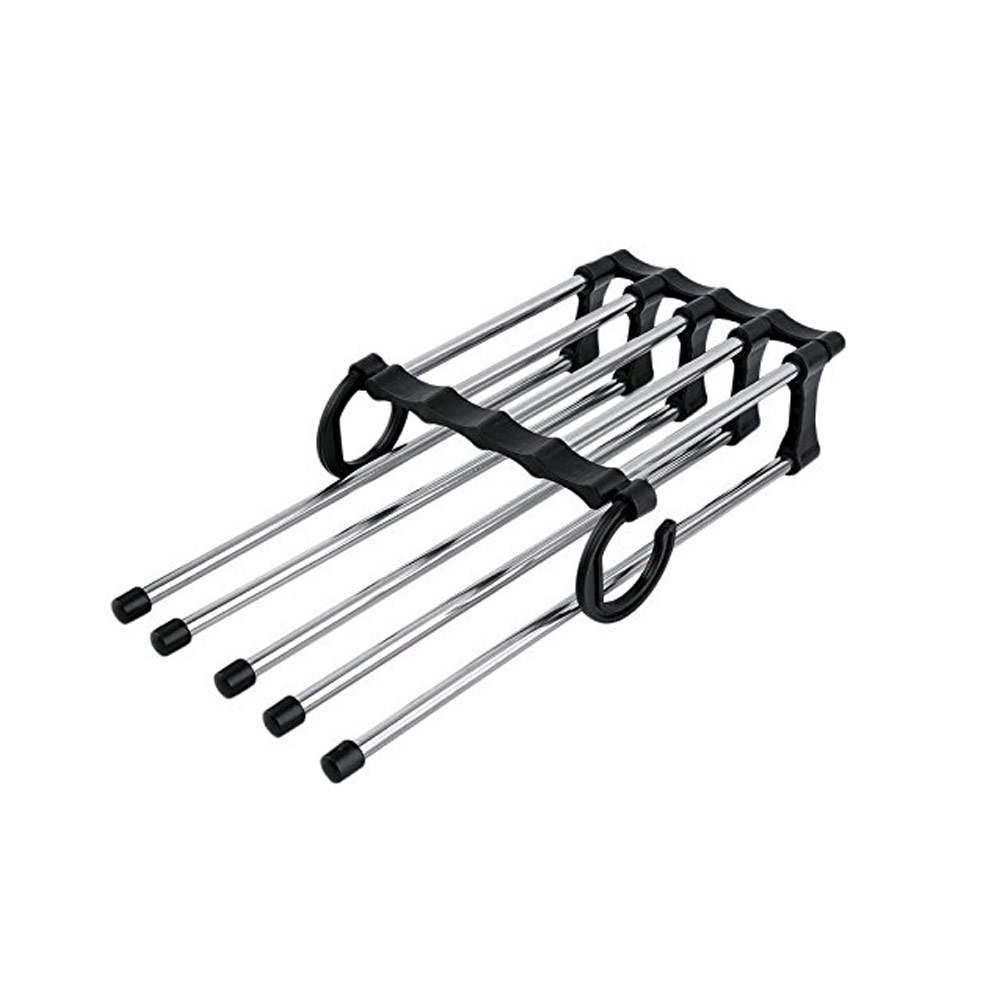 GIÁ, MÓC TREO ĐỒ GẤP GỌN 5 TRONG 1 BẰNG INOX