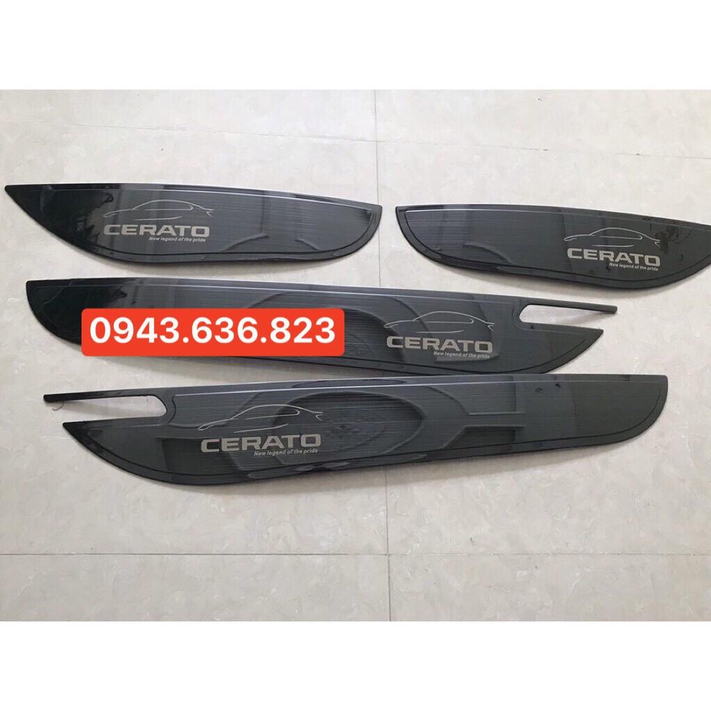 Vân titan cao cấp dành cho tapli cửa xe KIA CERATO 2019-2020