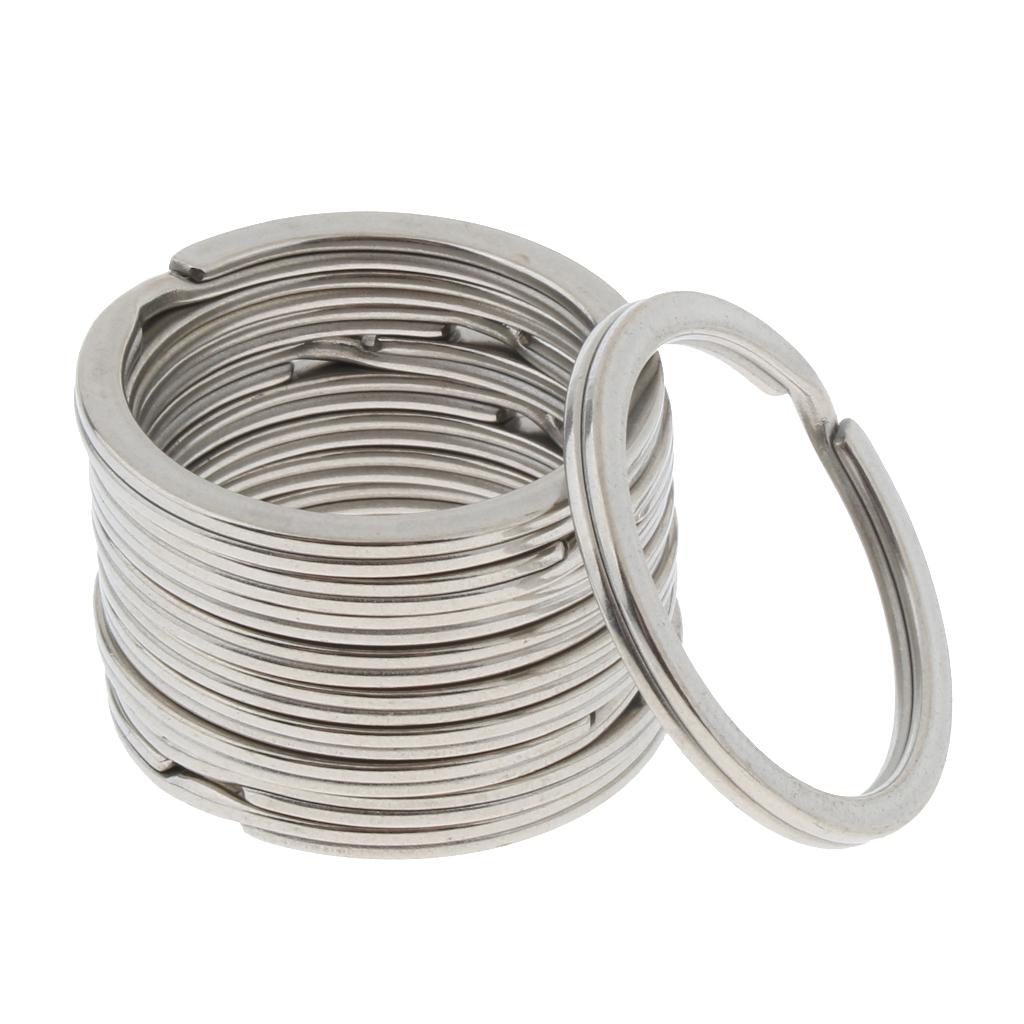 Multipurpose 10 Pieces O Ring Sports Key Chain Buckle Holder Camping