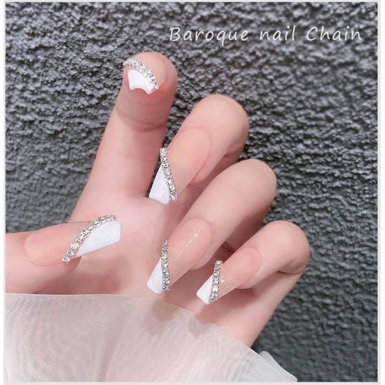 Set dây xích đá gắn móng dành cho các tiệm nail