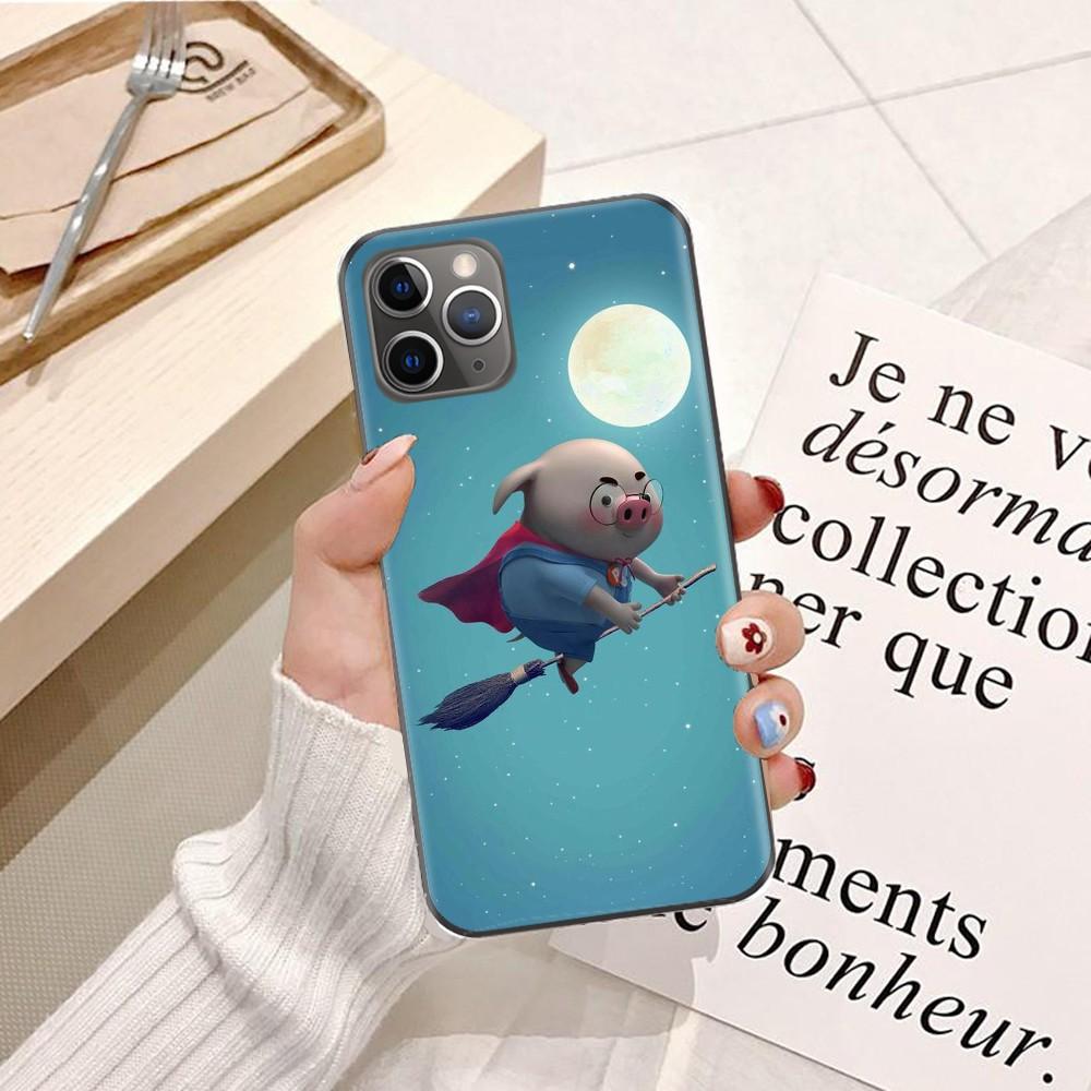 Ốp lưng dành cho iPhone 7/8 Silicon dẻo hình Heo Con Dễ Thương