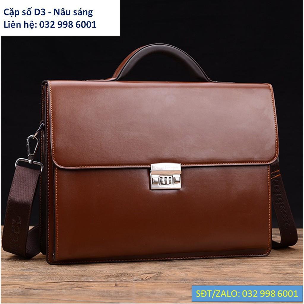 Túi xách da , cặp giáo viên D3