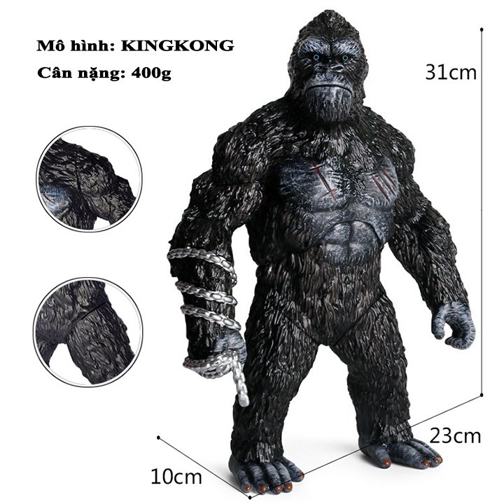 Đồ Chơi King Kong Hùng Mạnh. Phiên Bản Bước Ra Từ Điện Ảnh