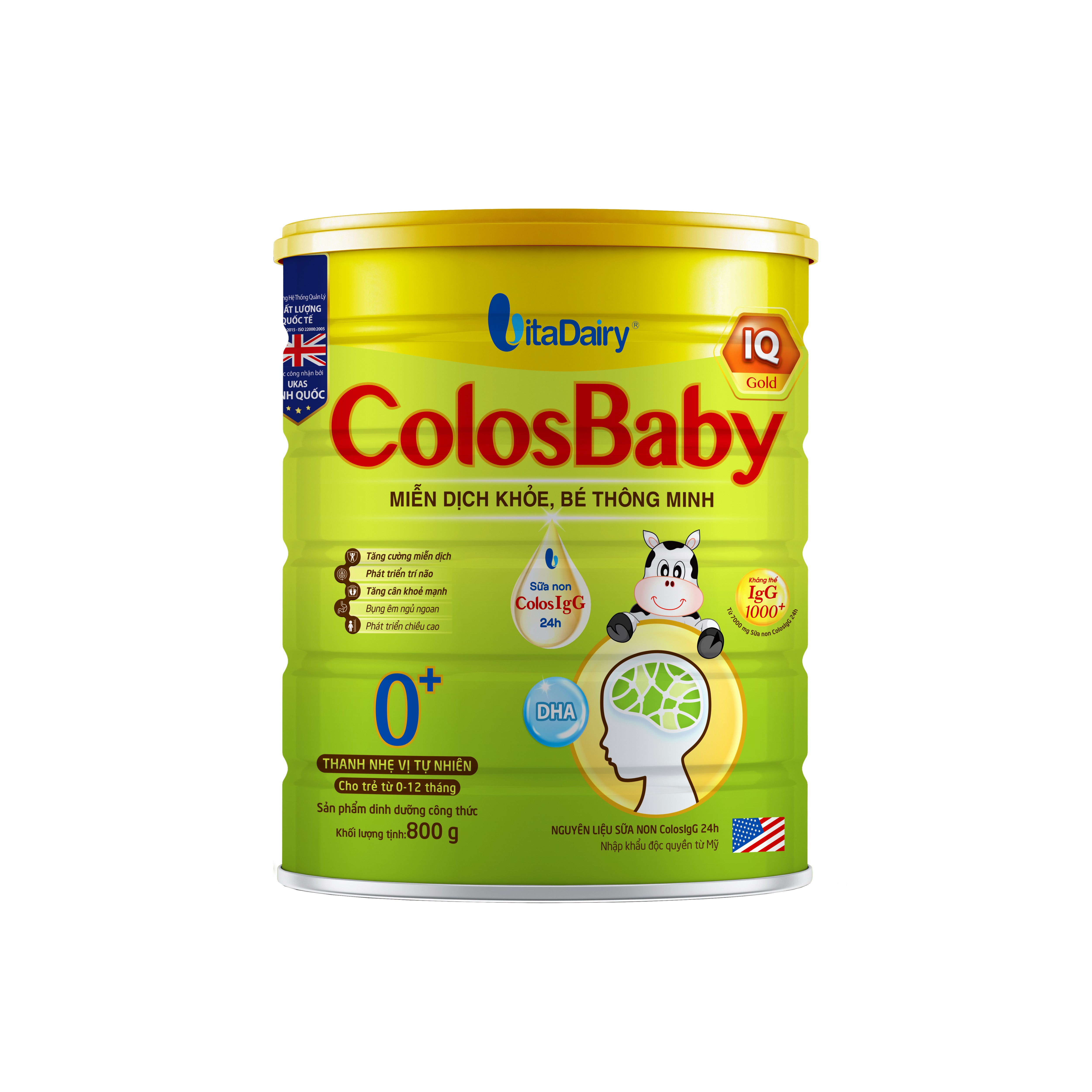 ColosBaby IQ Gold 0+ 800g