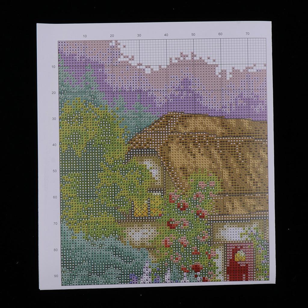 3PCS Bear DIY 5D  Embroidery Cross Stitch Home Decor Craft