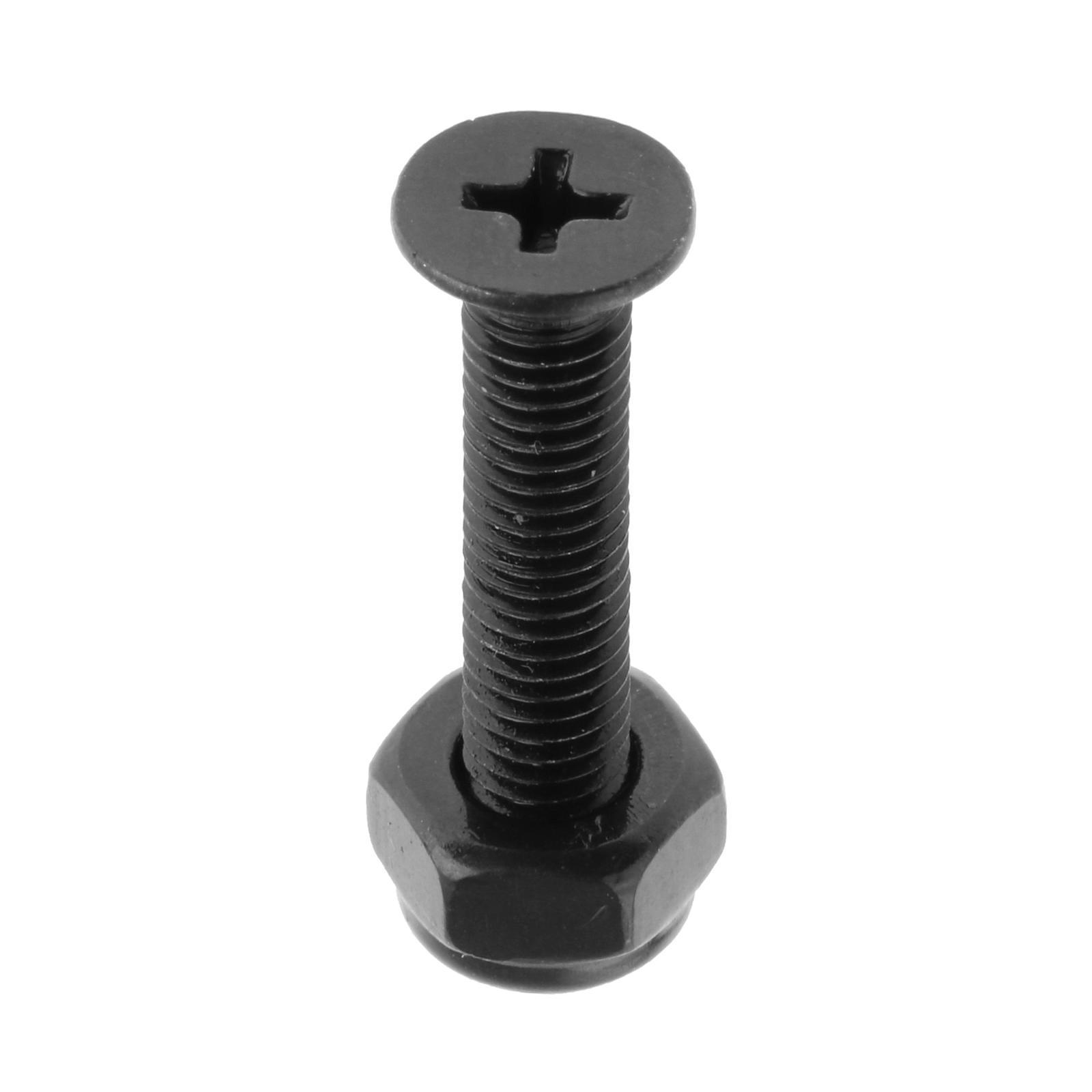 8x Skateboard Hardware Set Skate Bolts Parts Standard Longboard Mounting Screws Bolts Set