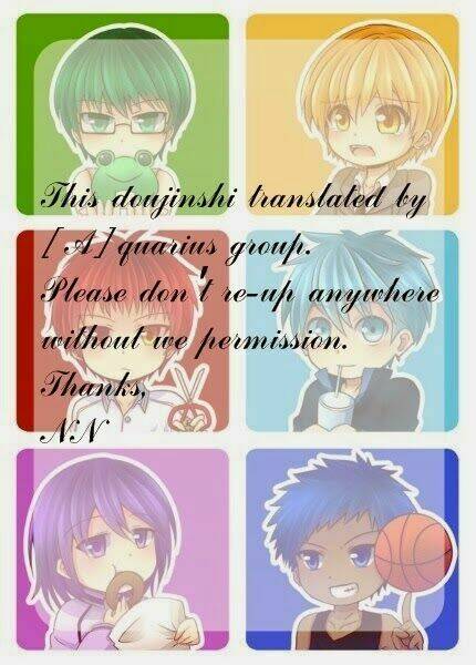 kuroko – tuyển thủ vô hình: short doujinshi chapter 9 1