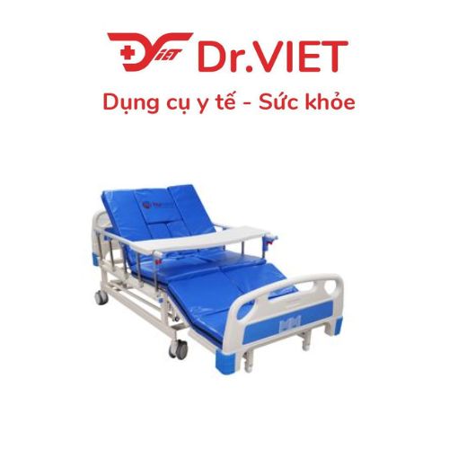 Giường bệnh nhân 2 tay quay cao cấp Humed HM-C2