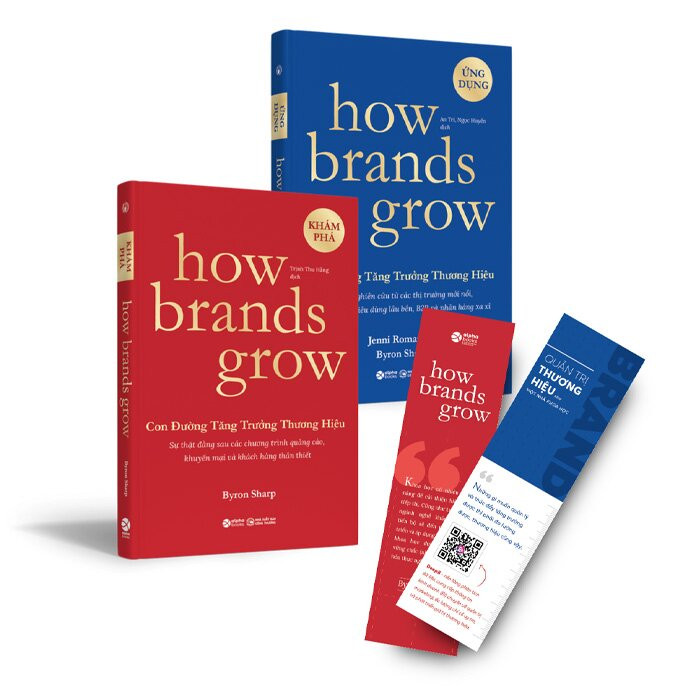 (Bộ 2 Cuốn) Con Đường Tăng Trưởng Thương Hiệu (How Brands Grow) - Byron Sharp, Jenni Romaniuk - Nhiều dịch giả - (bìa mềm)