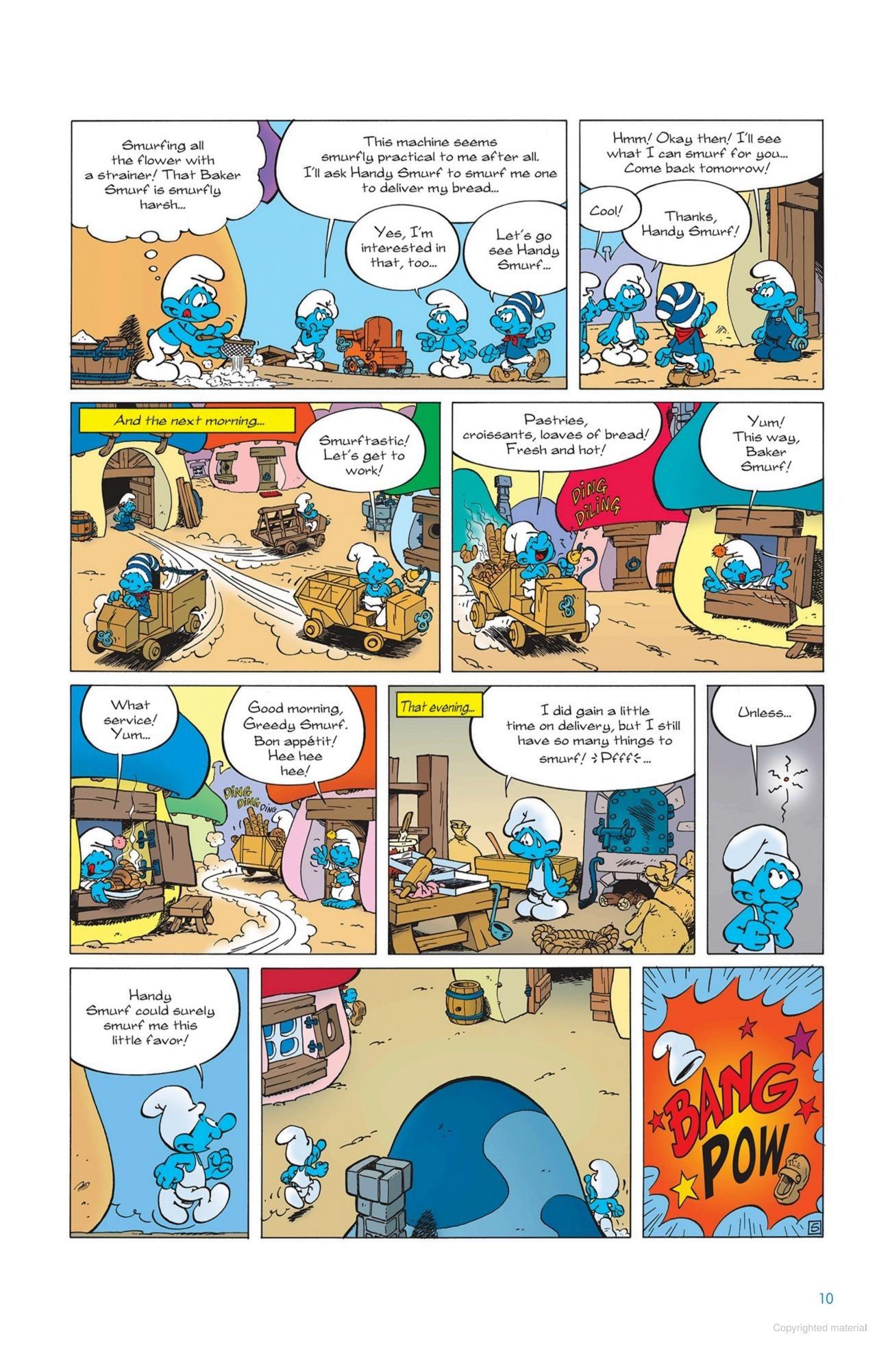 Sách ngoại văn: The Smurfs #23 - Can't Smurf Progress