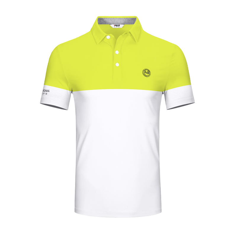 Áo Golf Nam Ngắn Tay - PGM Men Golf Shirt YF461