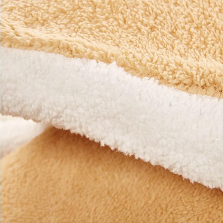 GIƯỜNG NGỦ THÚ CƯNG HÌNH VỎ SÒ VẢI MỊN Cao Cấp