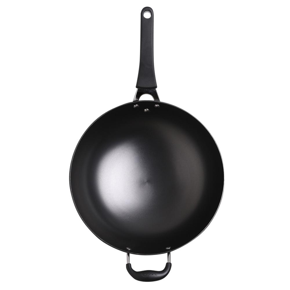 Chảo chống dính bằng gang đường kính 13 inch có đáy phẳng dùng để nấu nướng