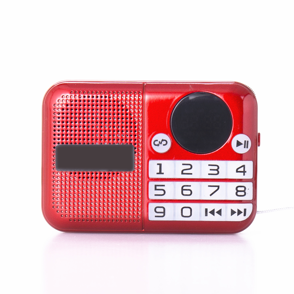 Loa nghe nhạc mini kiêm đài radio B-832 hỗ trợ thẻ nhớ, usb, jack 3.5