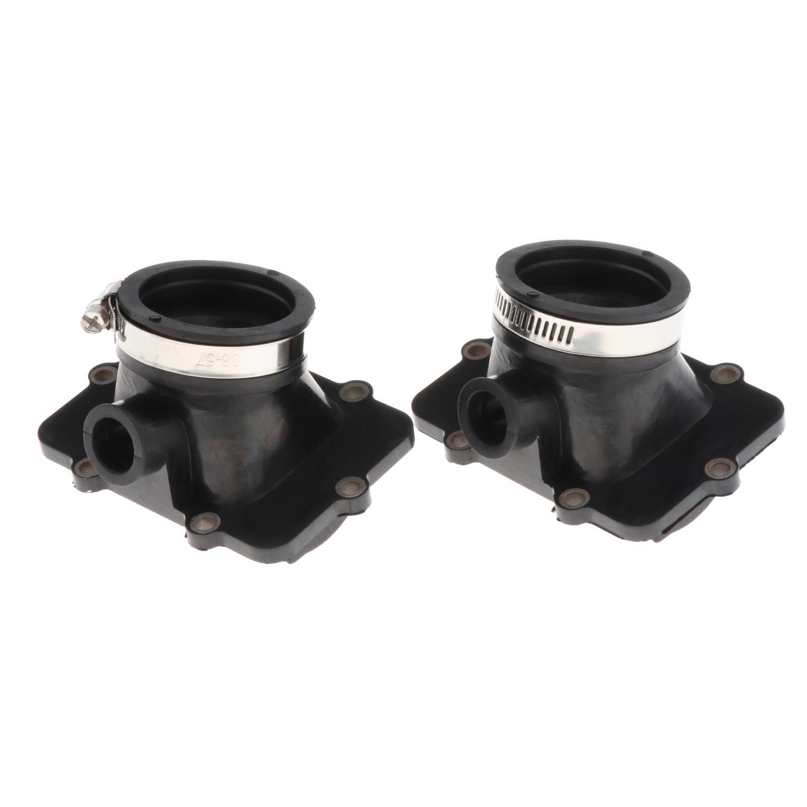 2x Carburetor Carb Intake Manifold Boot Fit for Ski-Doo 600 500 Replacement
