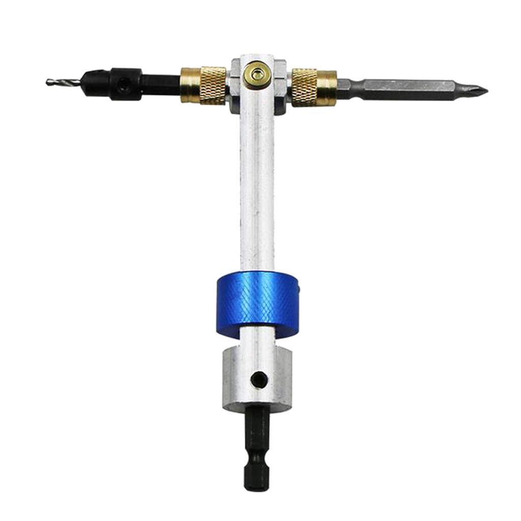 20pcs Multi Screwdriver Set Drill Driver Countersink Bits & Wrench