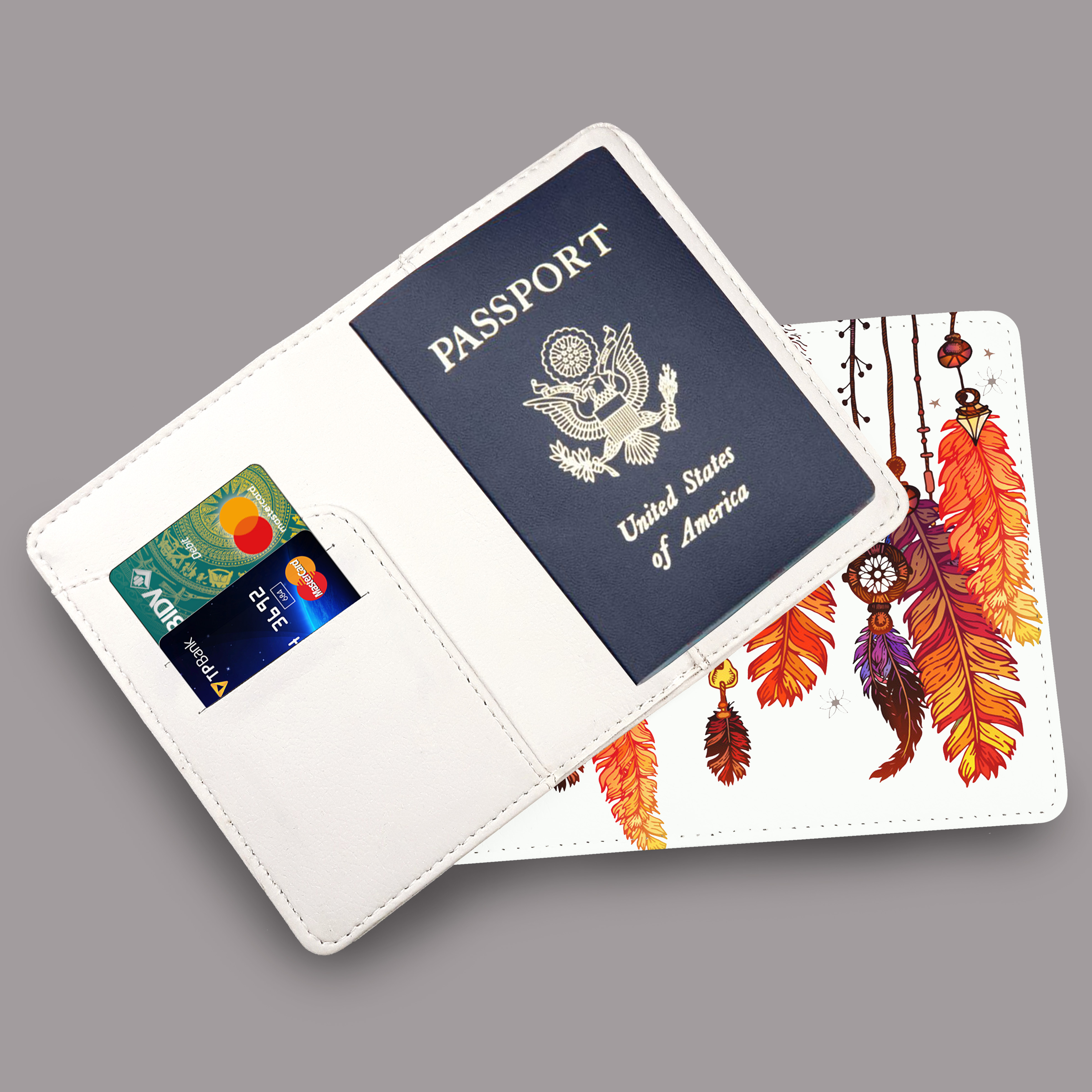 Ví Đựng Passport Và Thẻ Cao Cấp - Bao Da Hộ Chiếu - DREAMCATCHER - Thiết Kế Trẻ Trung - Đa Năng Tiện Lợi - PPT007