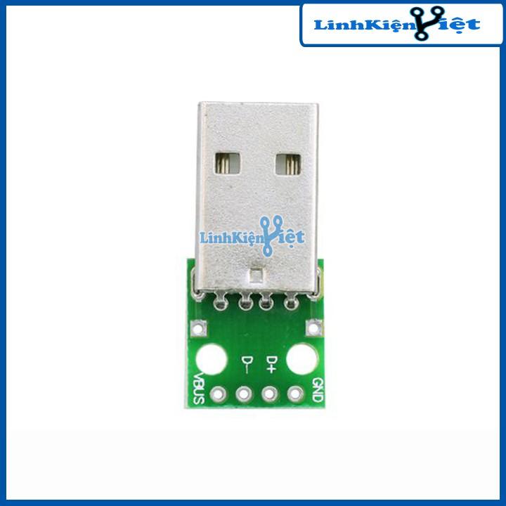 Bo Chuyển USB-4P TO 2.54mil DIP