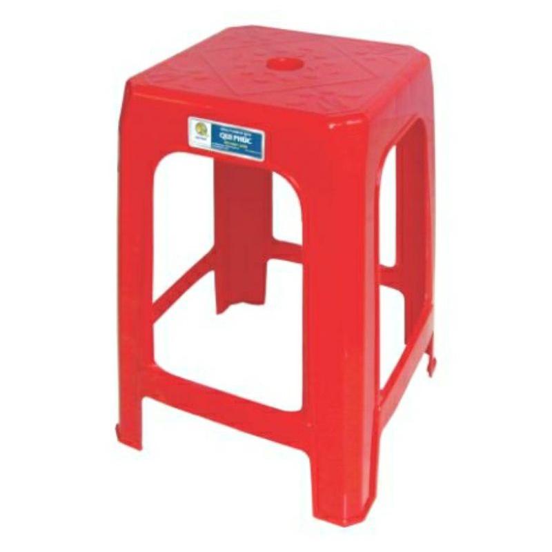 Ghế cao vuông nhựa qui phúc cao cấp