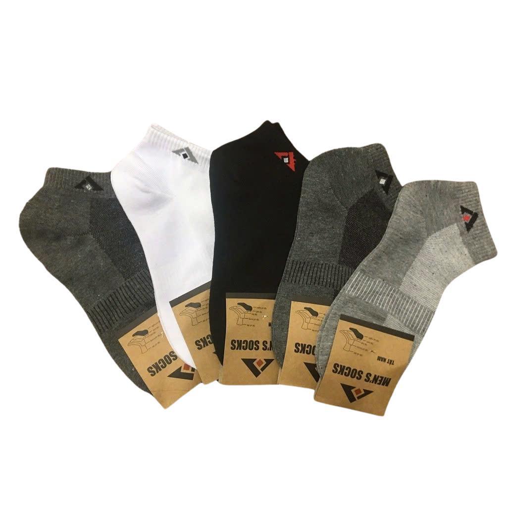 Combo 5 Đôi Vớ Nam T&amp;t Cổ Ngắn M203