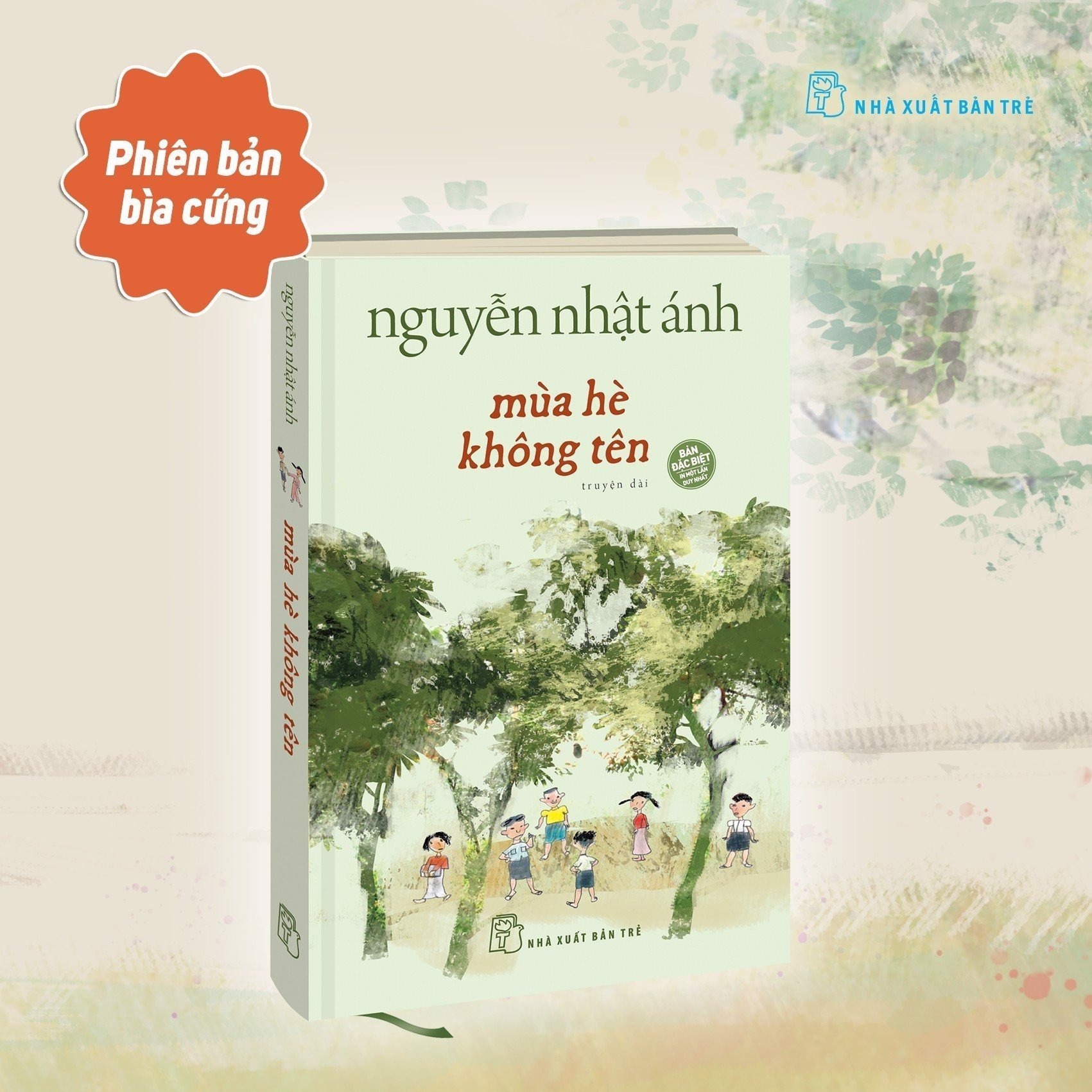 Nguyễn Nhật Ánh - Mùa Hè Không Tên - Bìa Cứng - Tặng Kèm Bookmark 2 Mặt + Poster Tranh + Lót Ly Ngẫu Nhiên