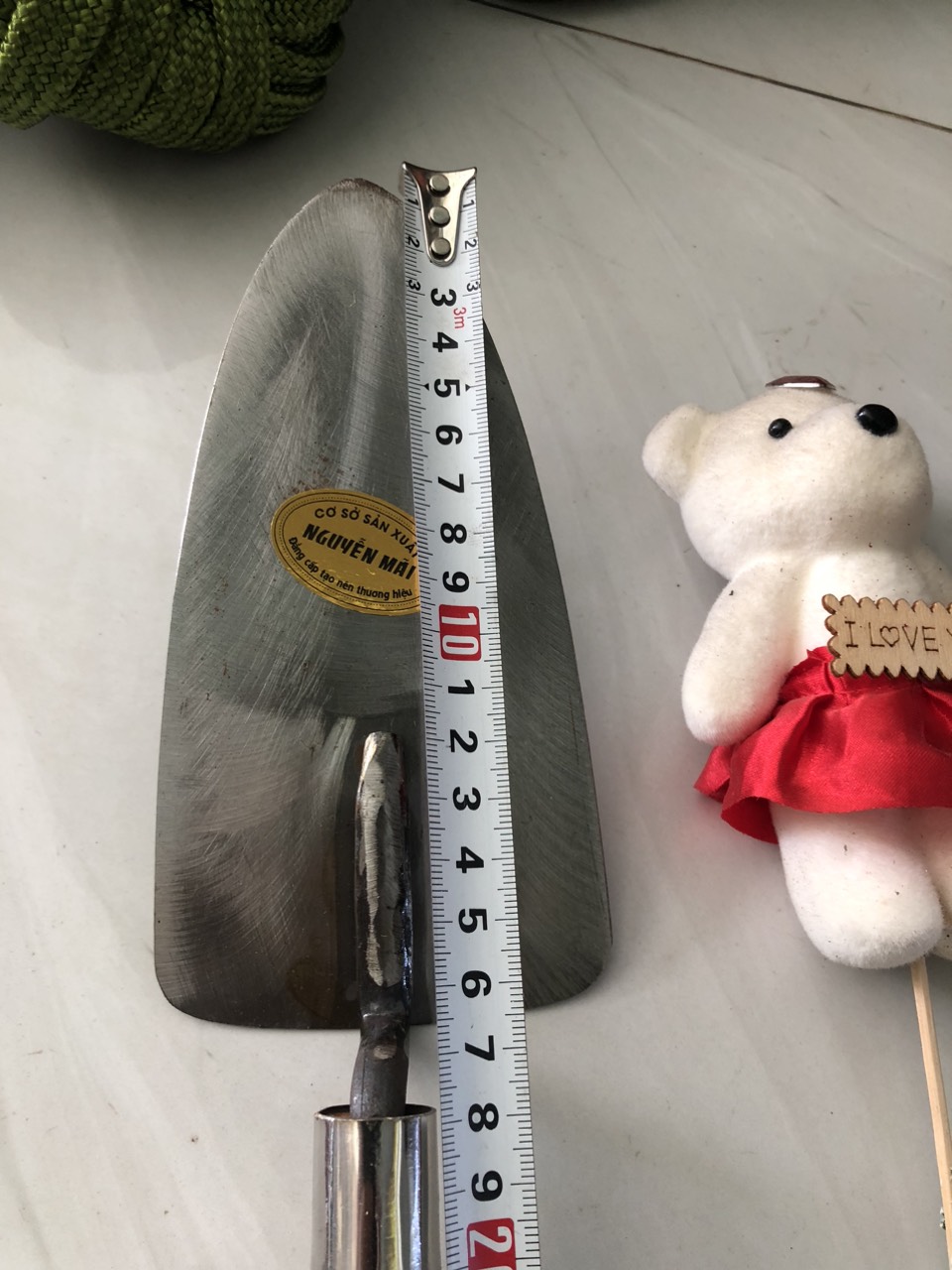 Bay thép tốt lá mít, xây gạch tô tường, Nguyễn Mãi đặc biệt tốt  [ shop tự chụp chuyên dụng