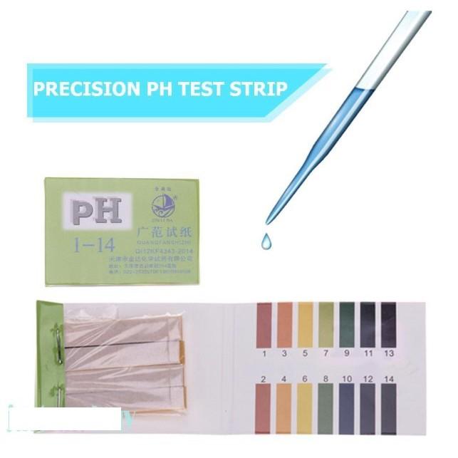 Tệp 80 giấy đo độ pH 1-14 số