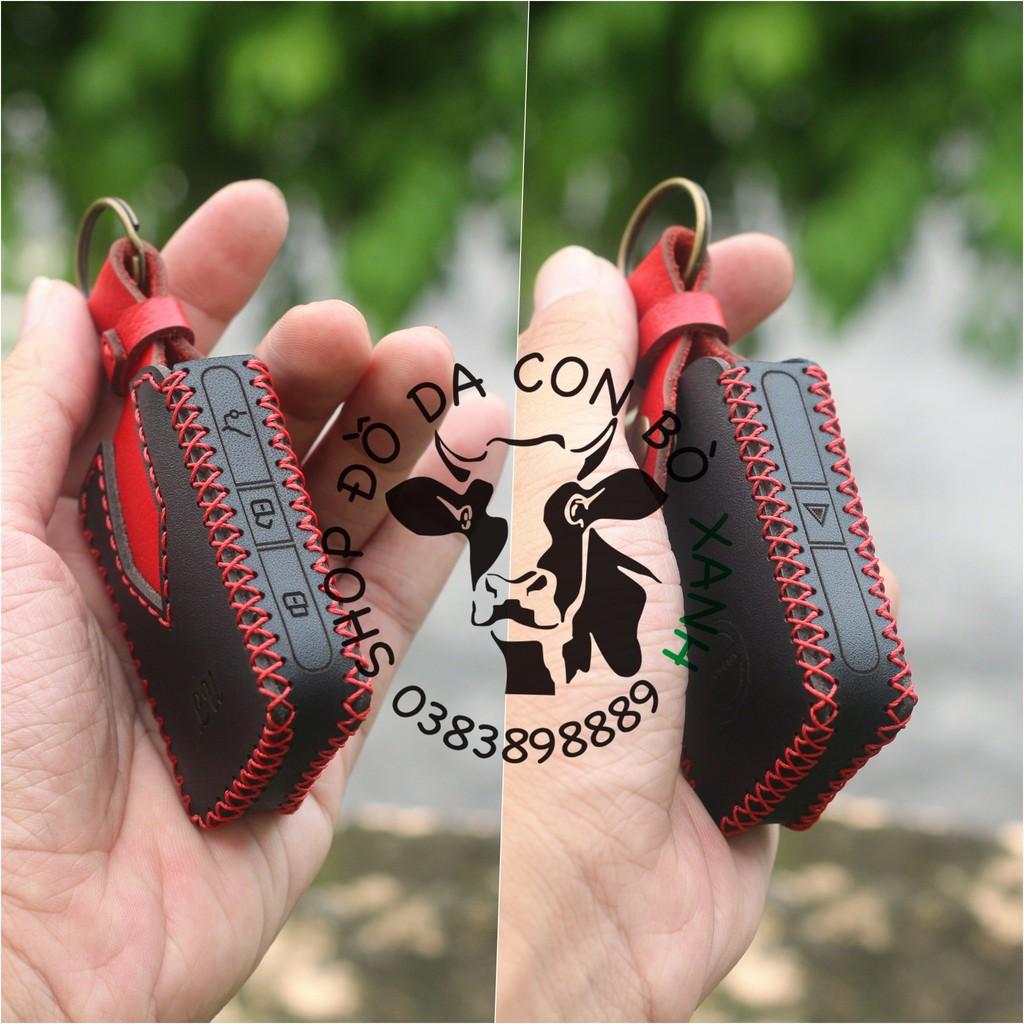 Bao da dành cho Chìa Khóa Volvo XC90, XC60, XC40, V90, S90, S60 handmade da thật 002