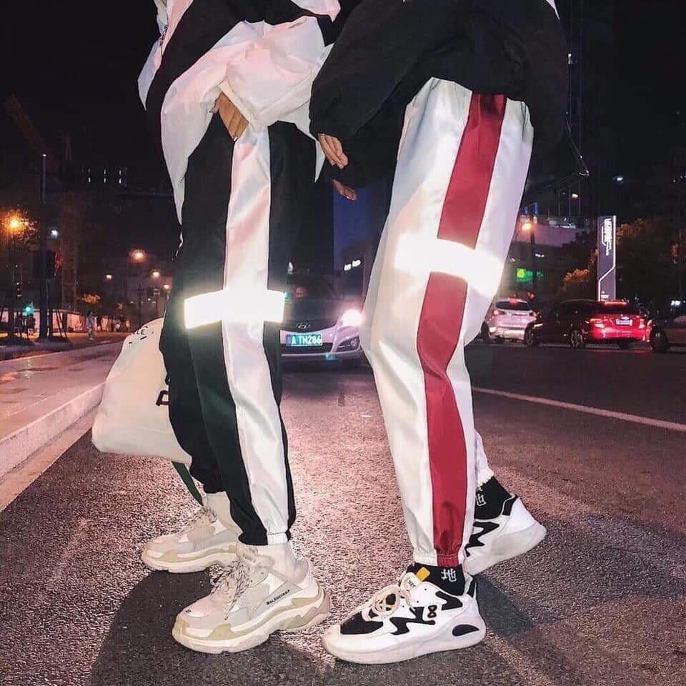 Quần jogger phát sáng nam nữ - Hàng y hình