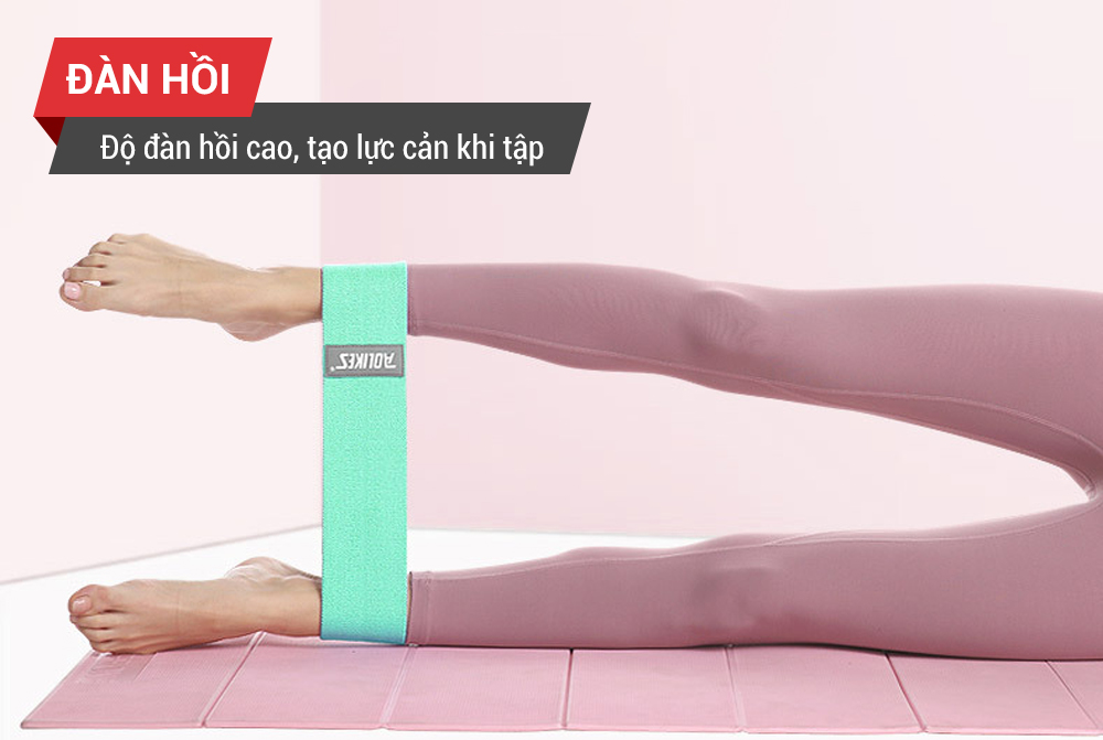 Combo 2 Sản Phẩm Tập Thể Dục Tại Nhà - YOGA QG:  Thảm Tập Yoga 2 Lớp TPE 6mm +  Bộ 3 Dây Kháng Lực Tập Mông, Tay, Chân, Đùi (Tặng kèm Túi Đựng)- Hàng Chính Hãng