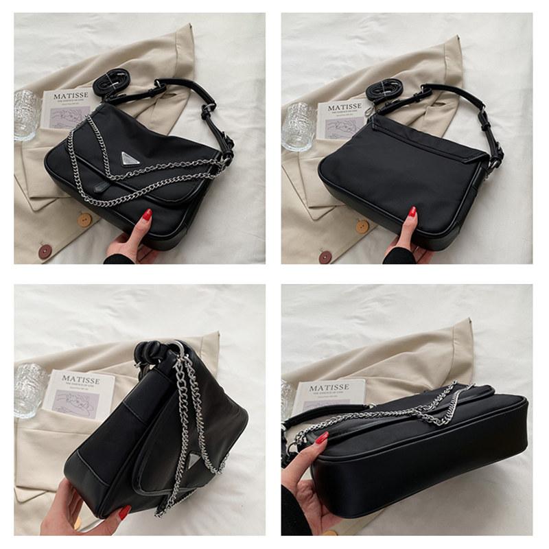 Vải Oxford Lớn Đeo Vai Cho Nữ Xu Hướng Mới 2021 Dây Chuyền Sang Trọng Túi Xách Nữ Shop Túi Áo Thiết Kế Túi Cầm Tay túi