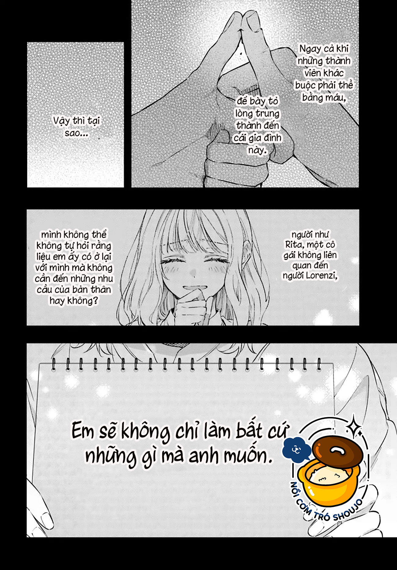 lòng trung thành ngọt ngào dành cho gia đình lorenzi chapter 9.4 8