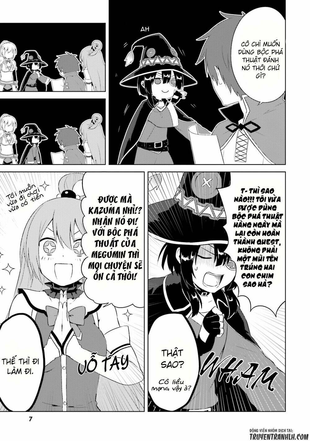spinoff của konosuba chapter 1 6