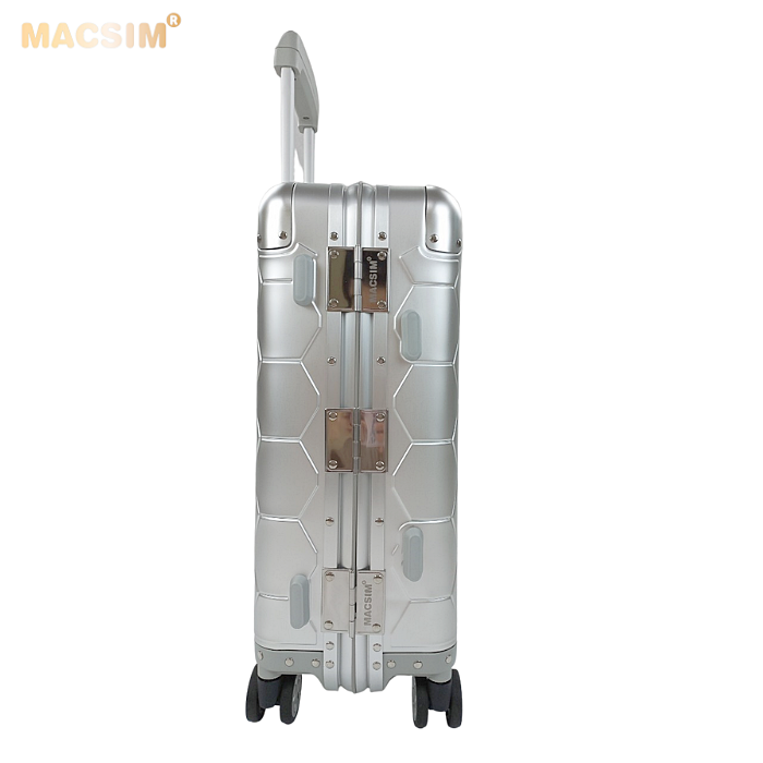 Vali hợp kim nhôm nguyên khối MS1317 Macsim cao cấp màu đen,màu bạc cỡ 20 inches