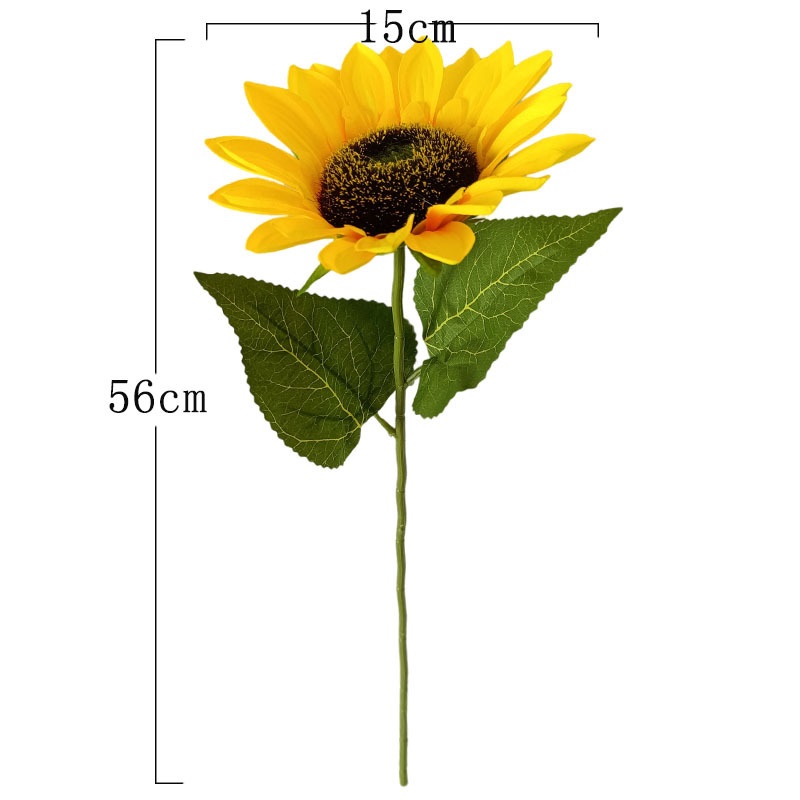 Hoa Hướng Dương Giả Dài 56cm HL025