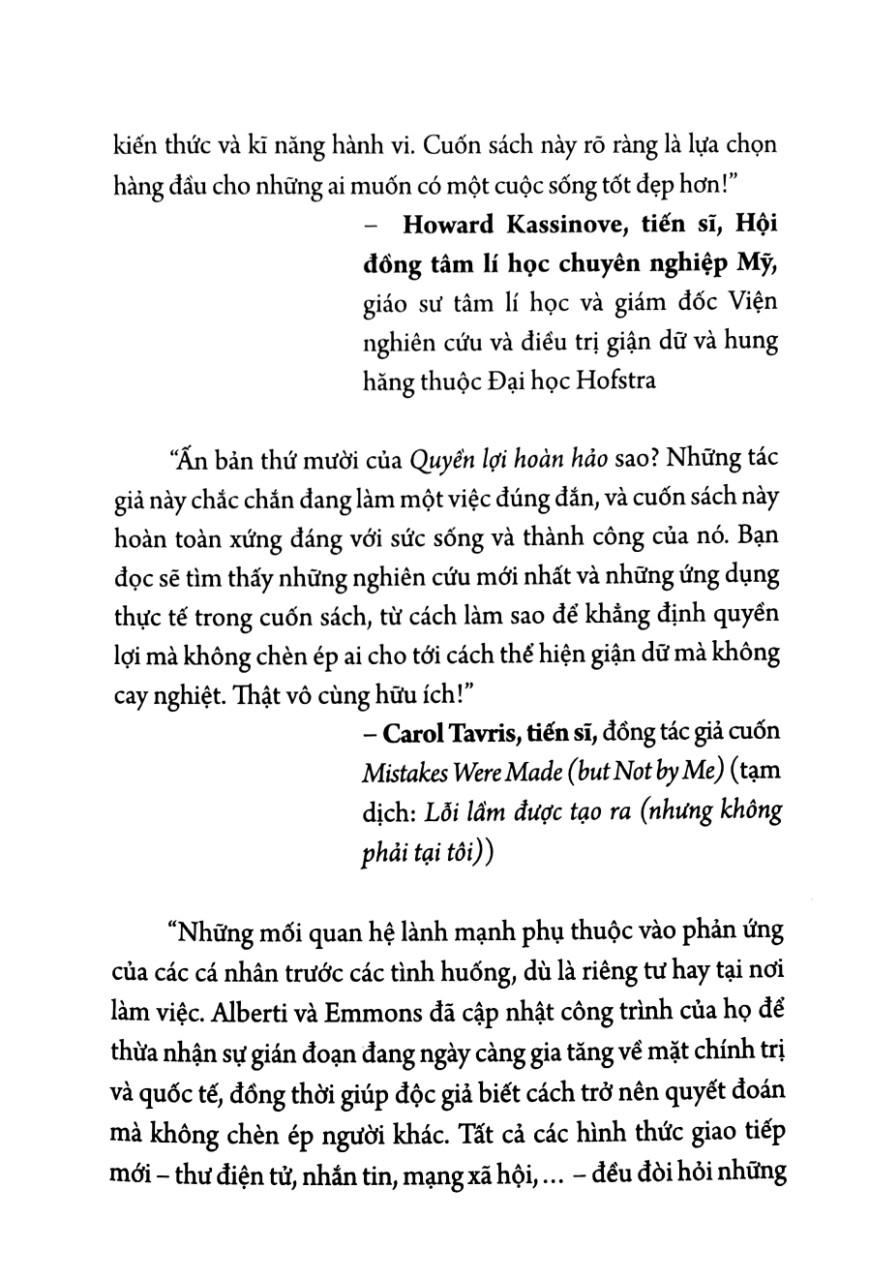Quyền Lợi Hoàn Hảo