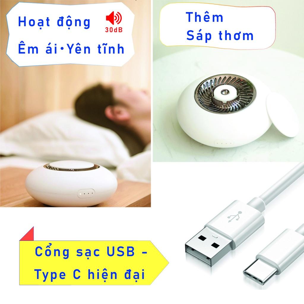 Máy Lọc Không Khí Ozone + Ion Âm Khử Mùi, Khử Trùng, Thanh Lọc Không Khí, 4 Chế Độ Thông Minh,