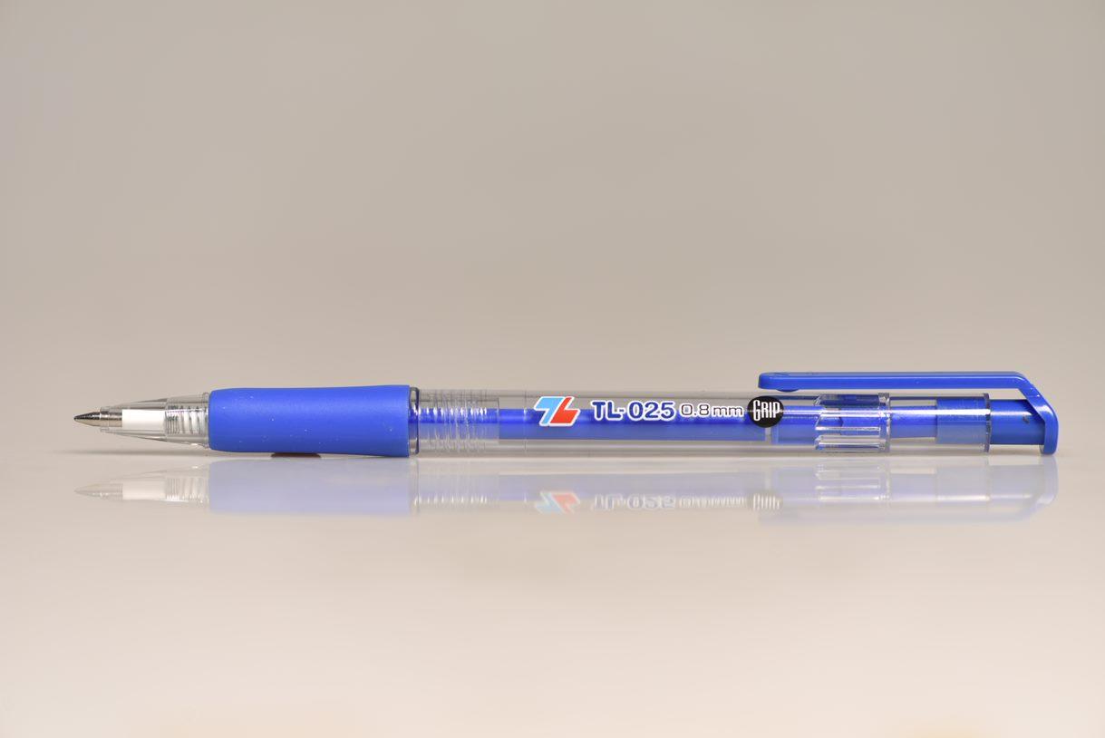 Hộp 20 Bút Bi Grip 0.8 mm Thiên Long TL-025 - Mực Xanh