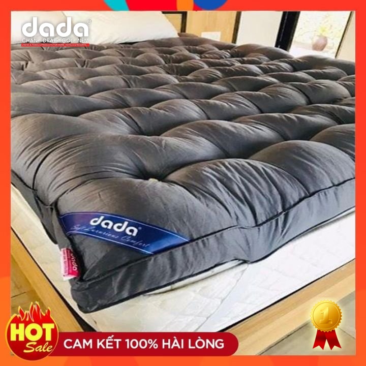 Topper nệm, nệm tăng tiện nghi cao cấp DaDa - Tấm trải làm mềm đệm dày 9cm - Chỉ có trong khách sạn,resort 5 sao - Êm, Mềm, Mát - HÀNG CHÍNH HÃNG
