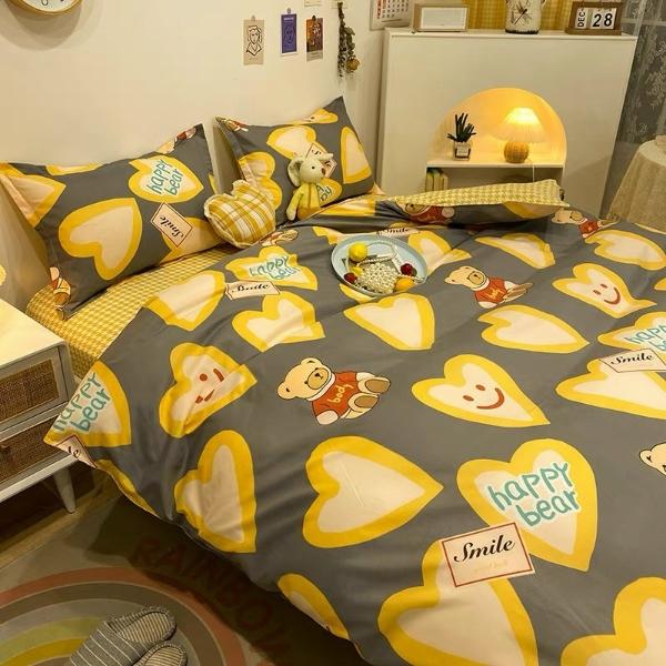 Trọn bộ 4 món cotton poly hàng nhập khẩu nguyên set.Mẫu 22