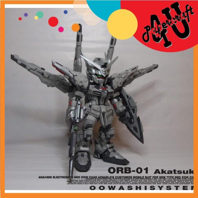 Mô hình SD Gundam ORB-01 Shiranui Ver.Black Gentle