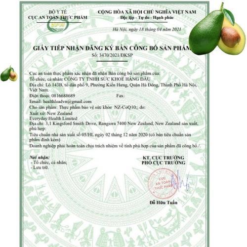 Viên uống Tim Mạch NZ- CoQ10 200mg - Cho quả tim khỏe, kiểm soát mỡ máu