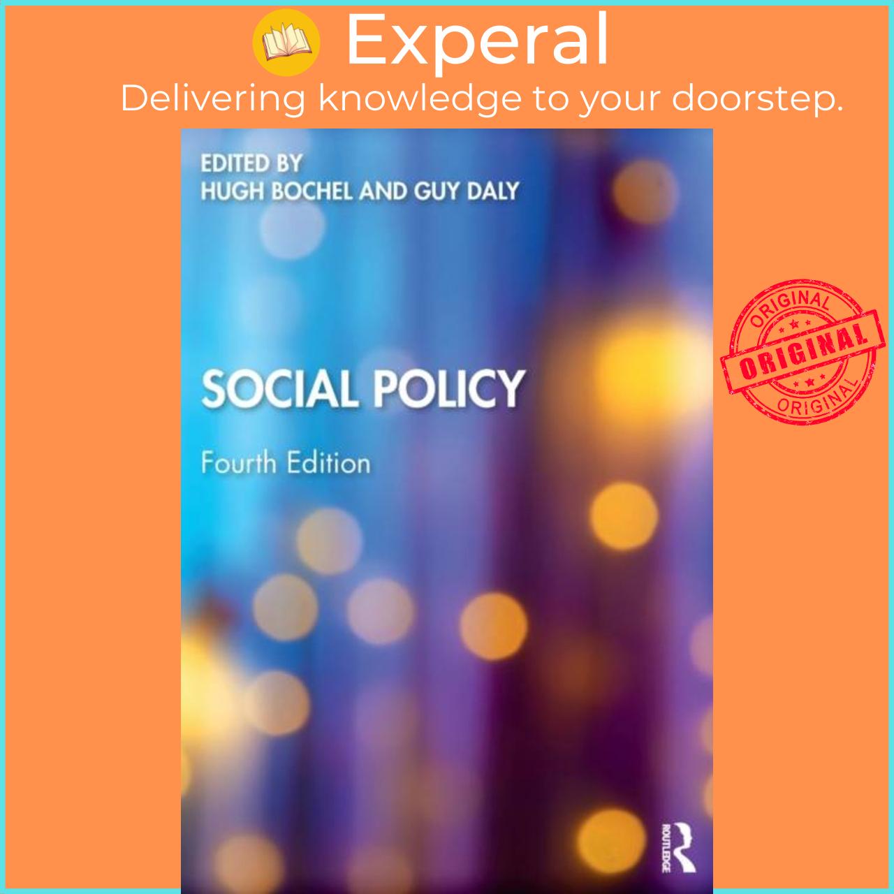 Sách - Social Policy by Hugh Bochel (UK edition, paperback)