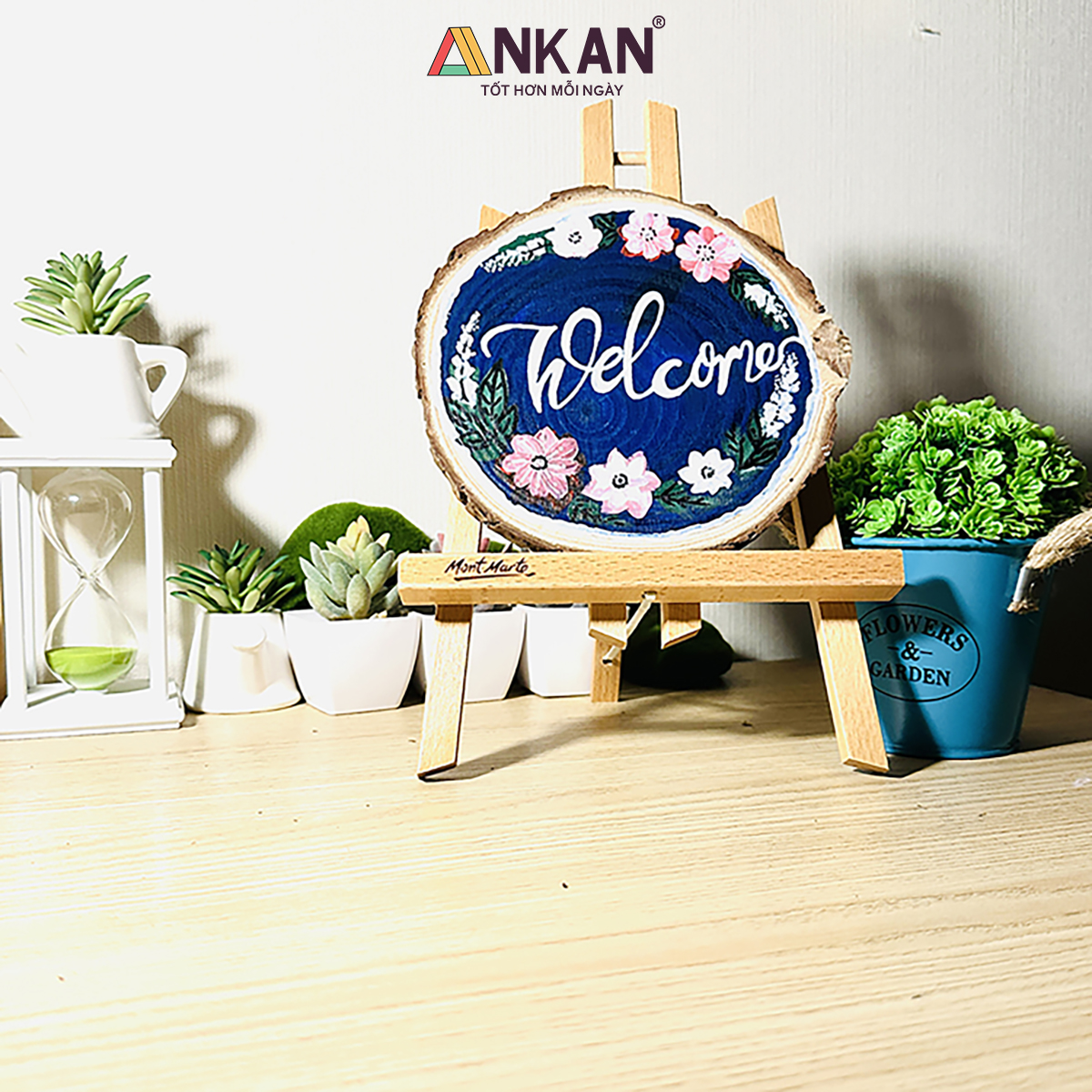 Tranh Vẽ Tay Trên Gỗ Thông Kết Hợp Giữa Nghệ Thuật Thủ Công Và Vẻ Đẹp Tự Nhiên Bản Giới Hạn