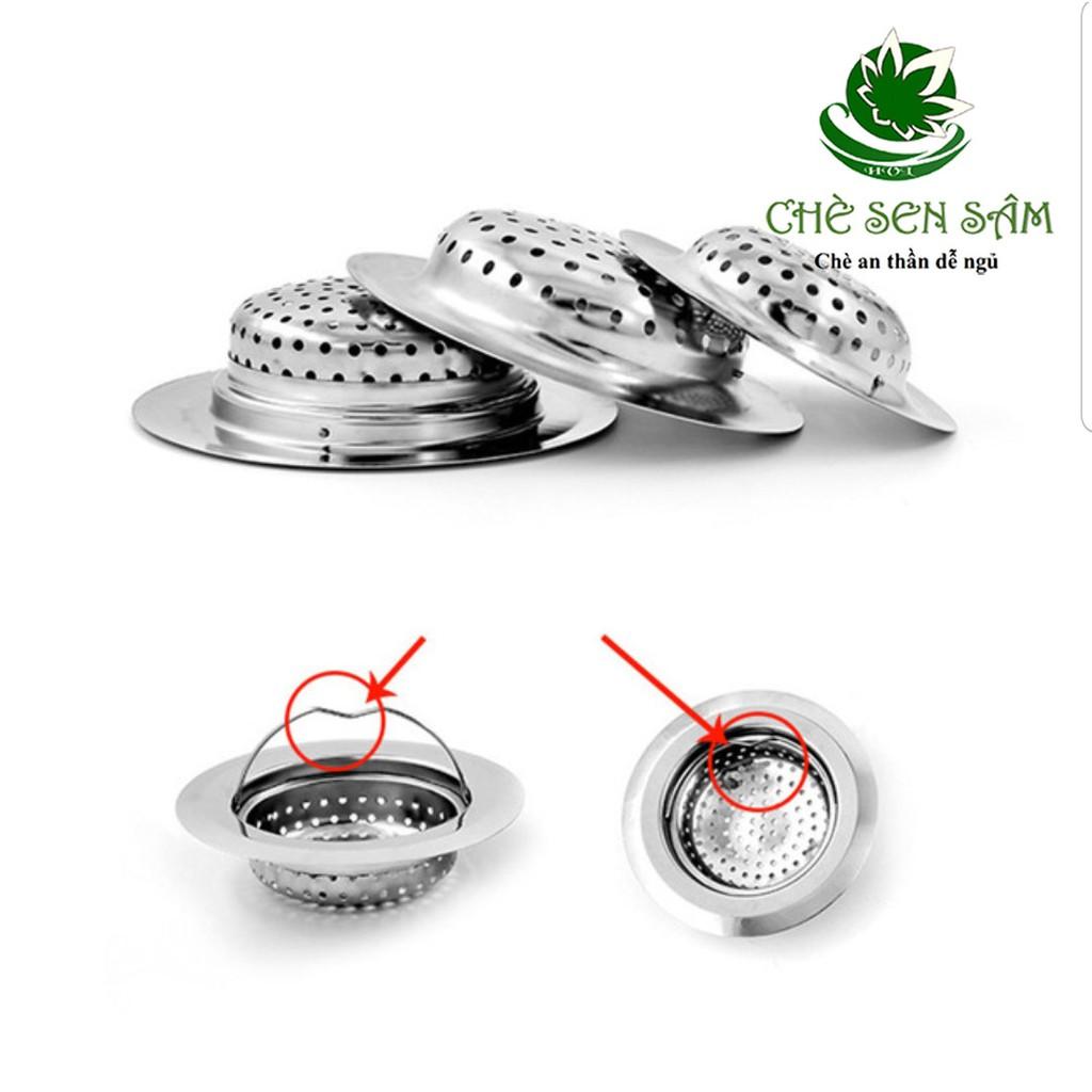 Lưới Lọc INOX Bồn Rửa Chén Bát Lưới Lọc Rác Chậu Rửa Tiện Lợi, Vệ Sinh